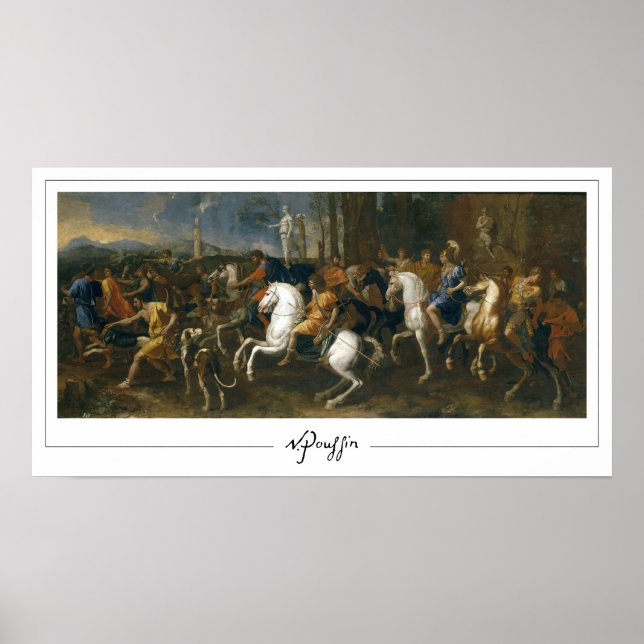 Nicolas Poussin Zedign Art Poster #202 (Vorne)