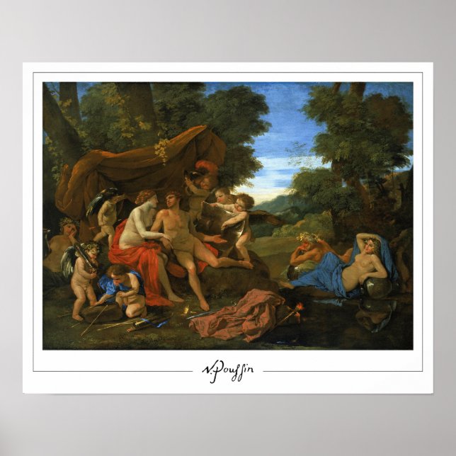 Nicolas Poussin Zedign Art Poster #214 (Vorne)