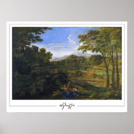 Nicolas Poussin Zedign Art Poster #229