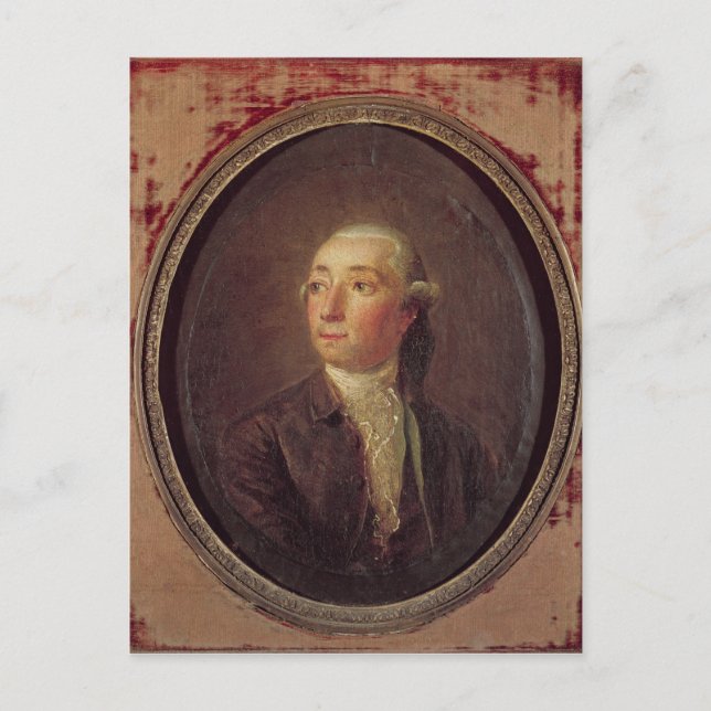 Nicolas Restif de la Bretonne Postkarte (Vorderseite)