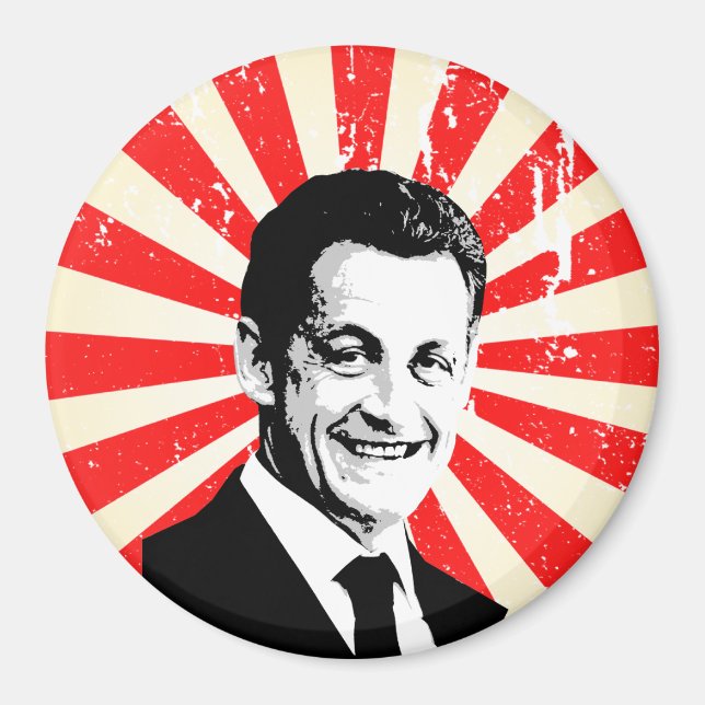 Nicolas Sarkozy Magnet (Vorne)