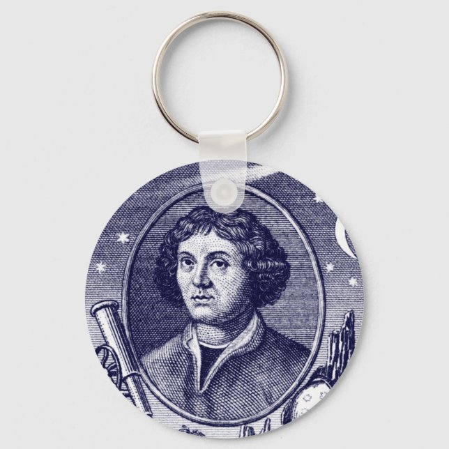 Nicolaus Copernicus Schlüsselanhänger (Vorderseite)