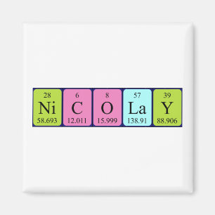 Nicolay Periodenmagnet Magnet