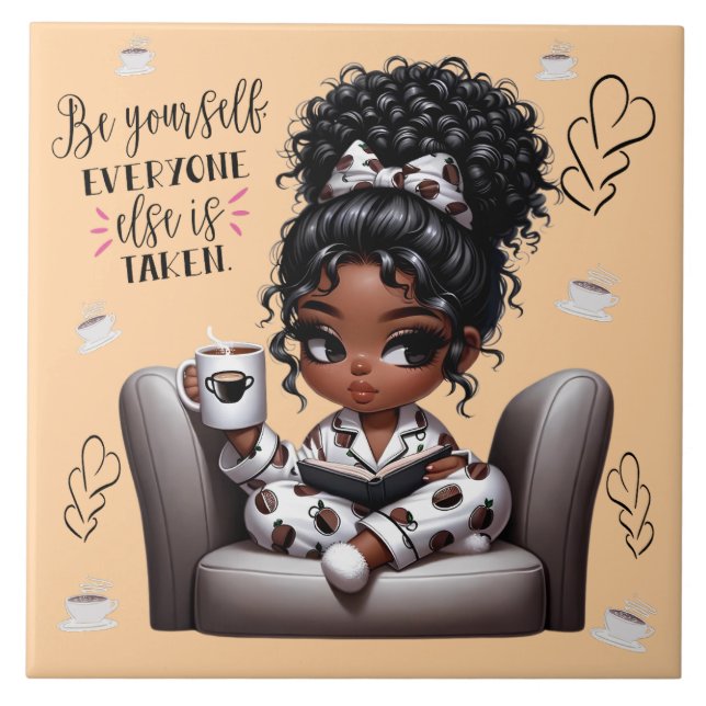 Nicole Be Yourself Keramik Tile Fliese (Vorderseite)