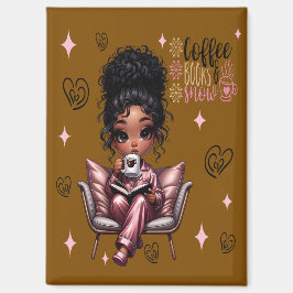 Nicole Books Magnet