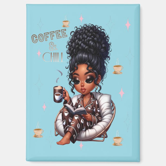 Nicole Coffee & Chill Magnet (Vorderseite)