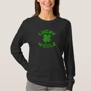 Nicole Irish Family St Patrick S Day Lucky Nico T-Shirt
