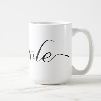 Nicolepersonalisierte Namenskaffee-Tasse - Kaffeetasse