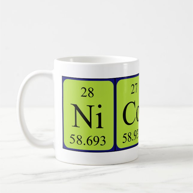Nicoline Periodenname Tasse (Links)