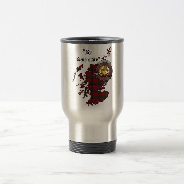 Nicolson Clan Abzeichen Travel Mug Reisebecher (Mittel)