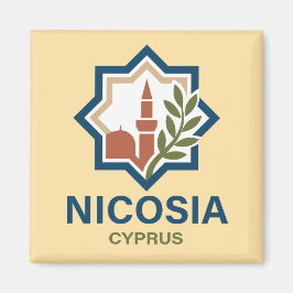 Nicosia Cyprus Mediterranean Magnet