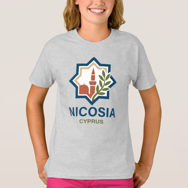 Nicosia Cyprus Mediterranean T-Shirt (Vorderseite)