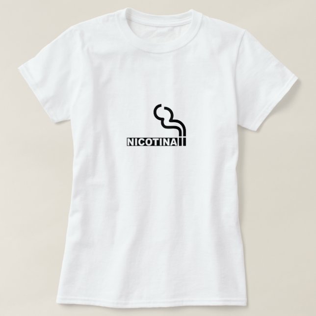 Nicotina T-Shirt (Design vorne)