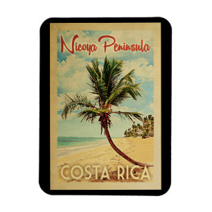 Nicoya Halbinsel Palm Tree Wandern Magnet