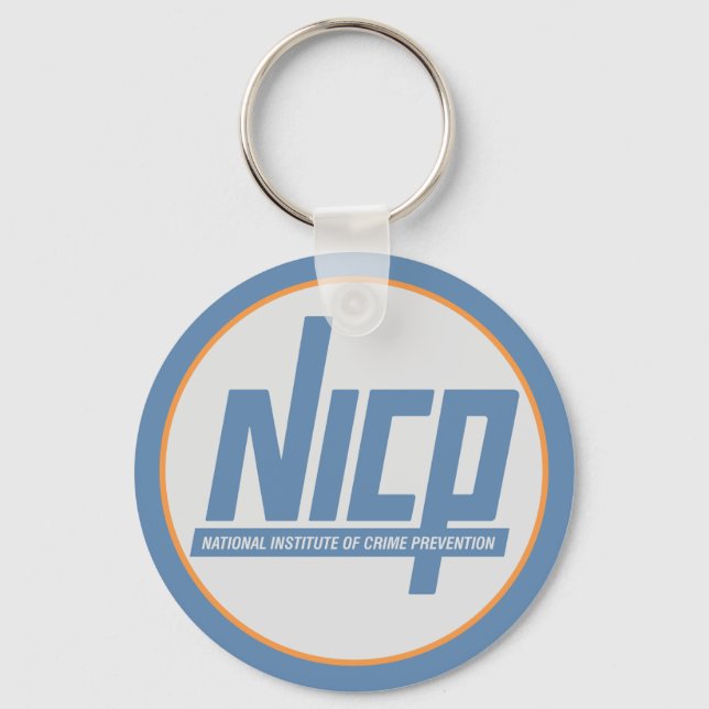 NICP-Logo-Schlüsselanhänger Schlüsselanhänger (Vorderseite)