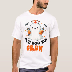 Nicu Boo Boo Crew Halloween,Nicu Boo Crew Lustige  T-Shirt