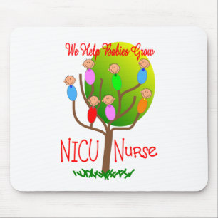 NICU Krankenschwester-Geschenke, entzückende Baby Mousepad