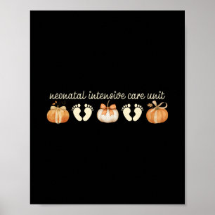 Nicu-Krankenschwester Herbst Neonatologische Inten Poster