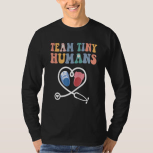 NICU-Krankenschwester-Team Winzige Menschen Neugeb T-Shirt