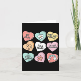 Nicu-Krankenschwester Valentinstag Herz Süßigkeite Karte