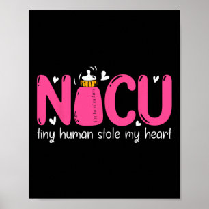 Nicu Krankenschwester Valentinstag Kleine Menschen Poster