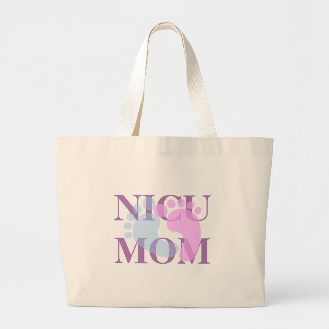 NICU MAMA JUMBO TOTE BAG STOFFBEUTEL (Vorne)