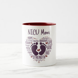 "NICU Mom" (Maman de la NICU) Préemie ou Mug de c