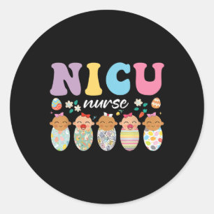 Nicu Neonatal Intensivstation Krankenpflege Ostert Runder Aufkleber