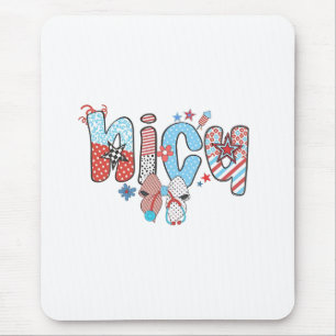 NICU Nurse 4. Juli American Nurse Mousepad