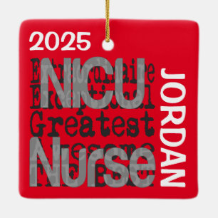 NICU Nurse Extraordinaire CUSTOM Keramikornament