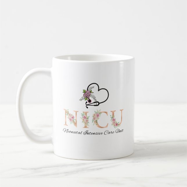 Nicu Nurse Floral Kaffeetasse (Links)
