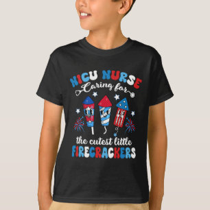 Nicu Nurse Kümmerte für die Niedlichen Feuerwehrmä T-Shirt
