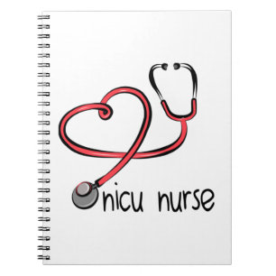 NICU Nurse - NICU Nurse Shirt - NICU Nurse Gift - Notizblock