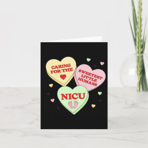 Nicu Nurse Valentine Heart Candy Doctor Rn Icu E Karte