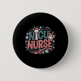 Nicu Nurse Weihnachts-Party durch den Holi Gekümme Button