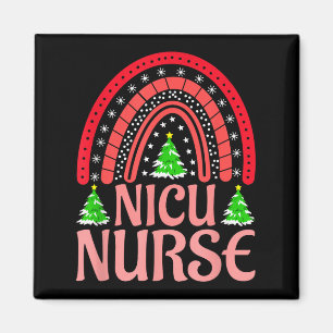 Nicu Nurse Weihnachtsfeier Crew Nurselife Pflege X Magnet