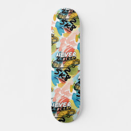 Nie 2 müde 2 sk8 skateboard