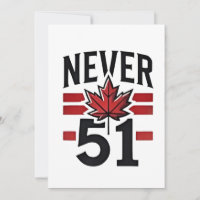 Nie 51. Funny Canada ist nicht Fot Sale