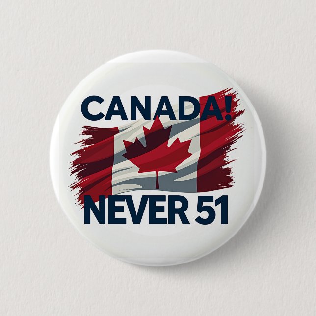 Nie 51, Kanada, kanadische Flagge, Ahornblättriger Button (Vorderseite)