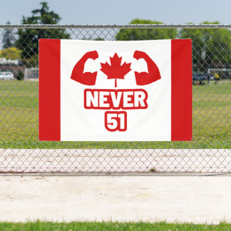 Nie 51 Kanada stark Banner