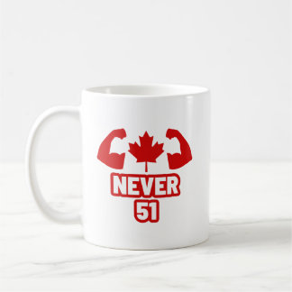 Nie 51 Kanada stark Kaffeetasse