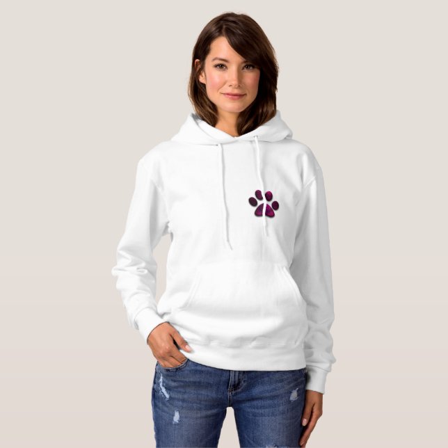 Nie allein laufen - Hoodie (Vorne ganz)