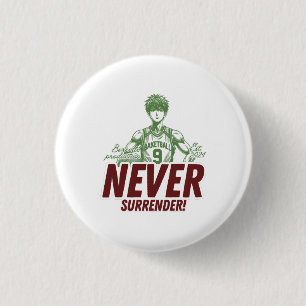Nie Aufgeben Anime Basketball Button