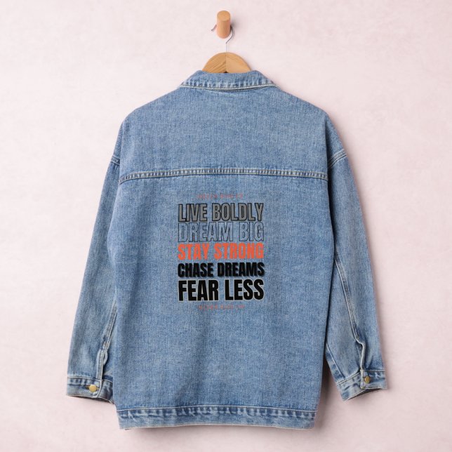 NIE AUFGEBEN JEANSJACKE (Hangar)