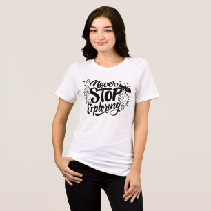 Nie aufhören zu erkunden - Wanderlust Tri-Blend-Sh Tri-Blend Shirt