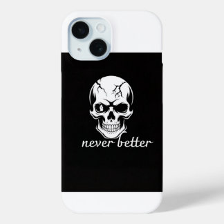 Nie besser als Skull-Grafik Case-Mate iPhone Hülle