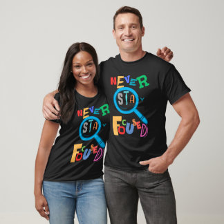 Nie Bleibe Konzentrierter Niedlicher und lustiger  T-Shirt