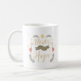 nie die Hoffnung verlieren Kaffeetasse