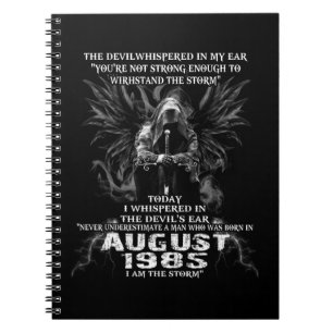 Nie einen Mann unterschätzen, der Fotografie De Li Notizblock