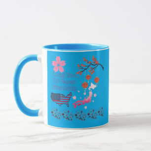 Nie endende Freundschaft azur Tasse